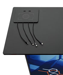 Wireless charging tables and equipment