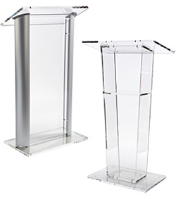 Acrylic Podiums and Lecterns