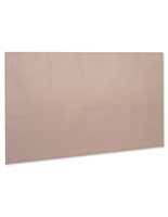 Copper antimicrobial adhesive sheet measures 50 inches wide by 30 inches long