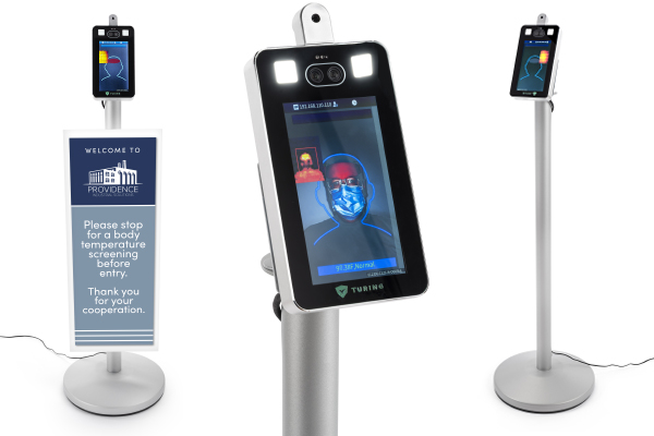 No contact body scanner with touchless operation