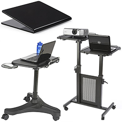 Laptop stands and carts
