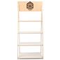 Wooden Ladder Shelves with 4-Tier Feature 