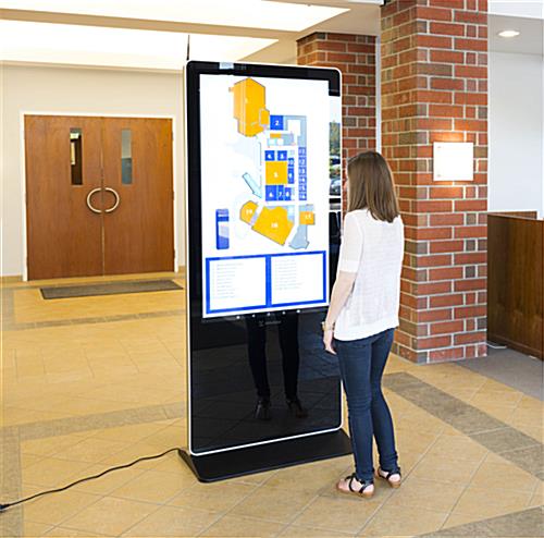 Digital advertising kiosk with preinstalled DiViEx slideshow app 
