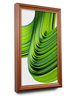 Digital art frame with wall mounted placement style