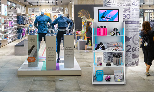 Innovative digital displays for merchandising