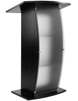 Black Lectern Stand