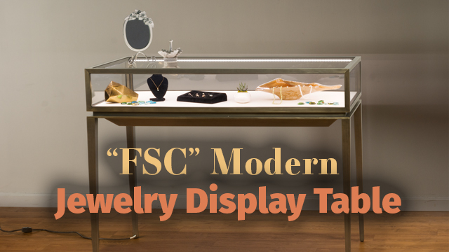 Feature Demo: FSCSTLF7 Jewelry Display Table