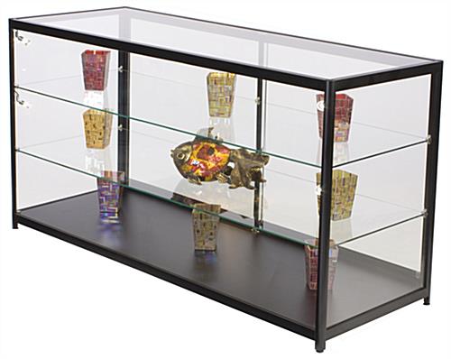 Retail Display Counter with LED Lights, 38" Overall Height