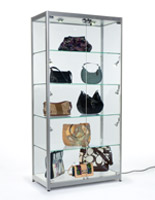 LED Illuminated Display Cabinet with 92" Long Power Cord