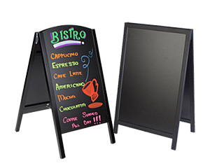 Chalk & Marker Boards Include LED, Tabletop & Easel Styles