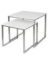 Retail nesting tables for spas and salons