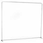 8' Trade Show Booth Backdrop with Easy to Assemble Aluminum Frame
