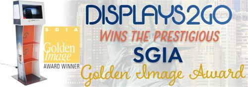 Displays2go wins SGIA Golden Image Award