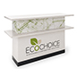 Eco-friendly display counter with highly durable design