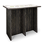 42 inch tall eco-friendly event table with deign online options available 