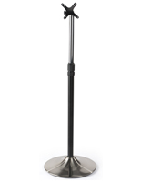 Black and Silver TV Mount Pole